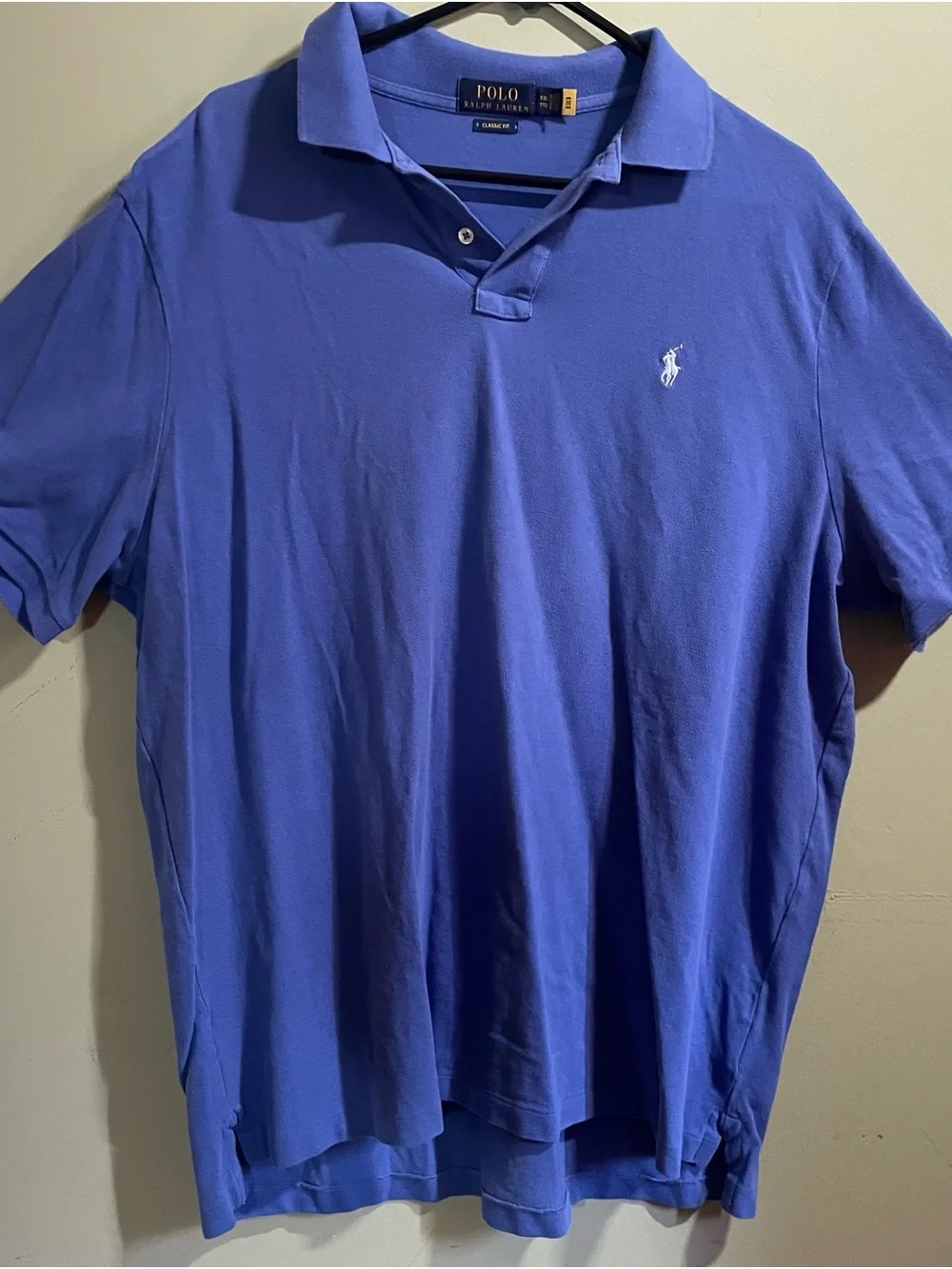 Polo by Ralph Lauren Men's Classic Fit Royal Blue Polo